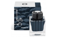 Inchiostro Montblanc Around The World In 80 Days - Blu Carbone