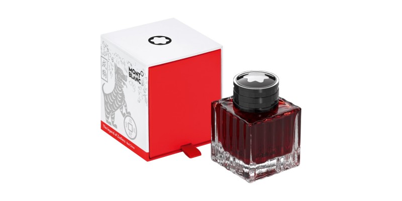 Montblanc The Legend of Zodiacs Ink - Red China - Year of the Dog