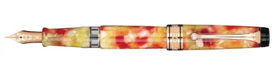 Aurora Caleidoscopio Luce Gialla Stilografica