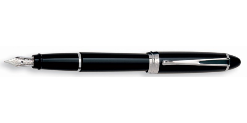 Aurora IPSILON deluxe (B12-C) black fountain pen - stilografica
