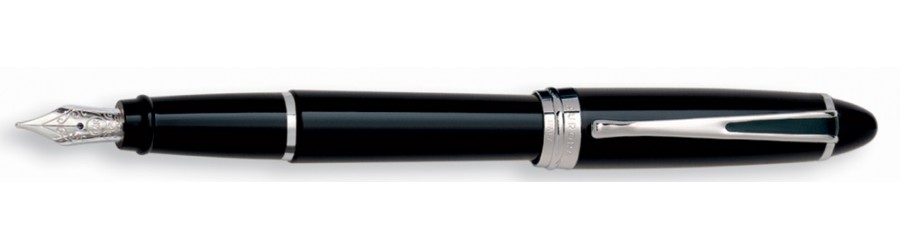 Aurora IPSILON deluxe (B12-C) black fountain pen - stilografica