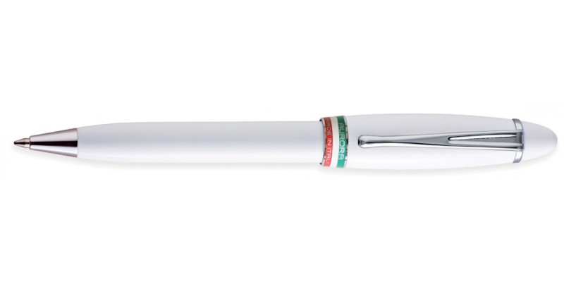 Aurora Ipsilon Italia B37-W White - Ballpoint Pen - Penna Sfera