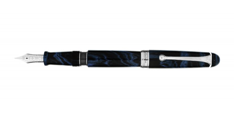 Aurora 88 Ebonite Blue Fountain Pen