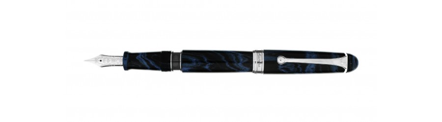 Aurora 88 Ebonite Blue Fountain Pen