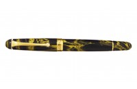 Aurora 88 Ebonite Yellow Fountain Pen