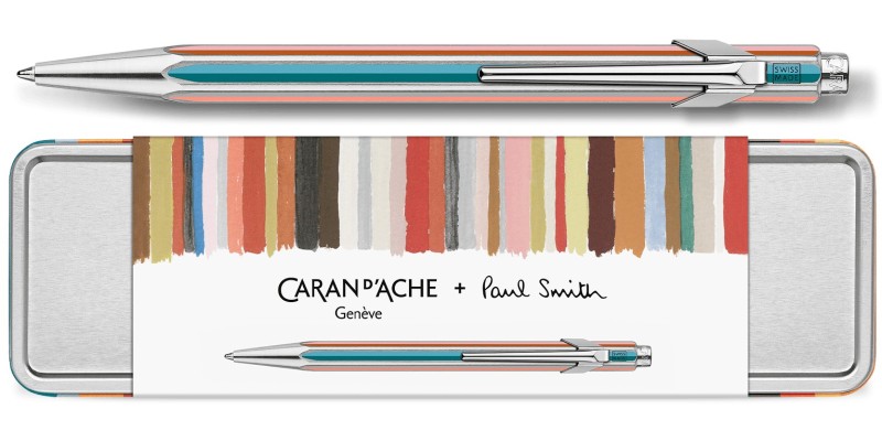 Caran d'Ache Paul Smith Grey Silver Ballpoint