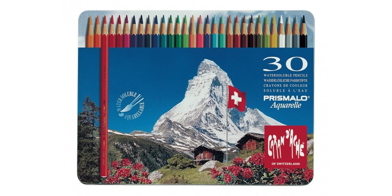 Crayons Caran d'Ache - 30 Colours