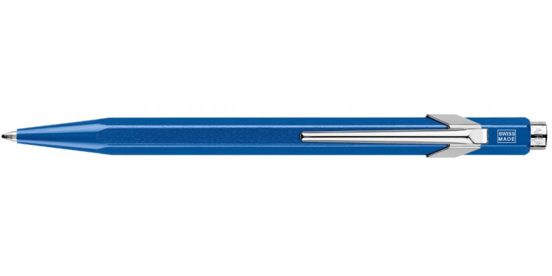 Caran d'Ache 849 - Penna a sfera Blue Metallic