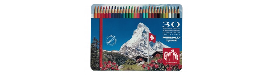 Crayons Caran d'Ache - 30 Colours