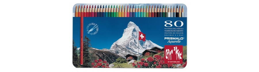 Crayons Caran d'Ache - 80 Colours