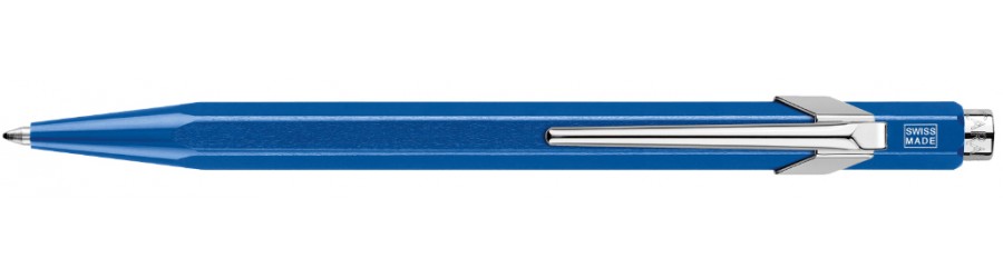 Caran d'Ache 849 - Penna a sfera Blue Metallic
