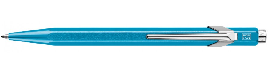 Caran d'Ache 849 - Penna a sfera Turchese Metallic