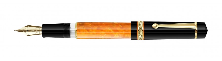 Delta DolceVita Mid Size Stilografica - Oro 14kt