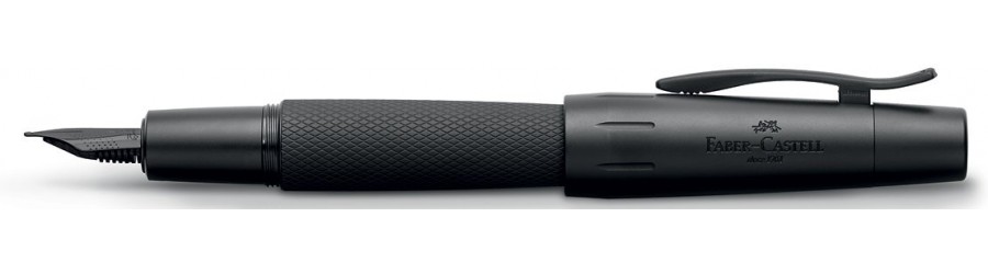 Faber-Castell E-motion Pure Black Stilografica