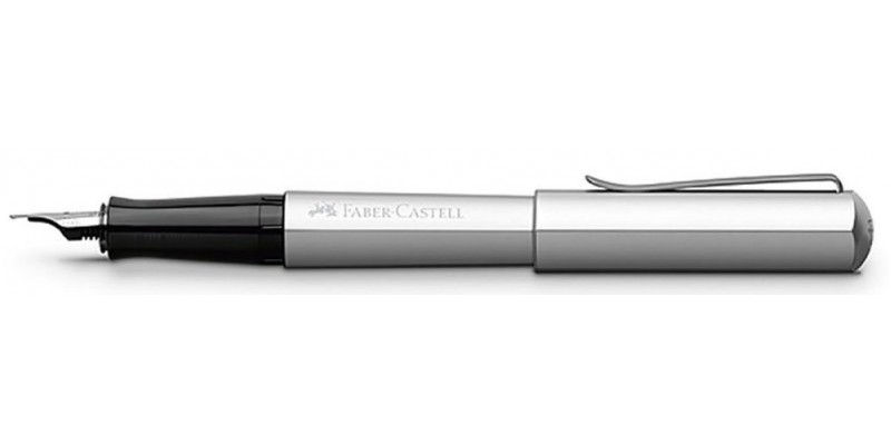 Faber-Castell Hexo Stilografica Argento