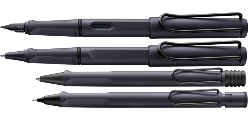 Lamy Safari Steel Black Set