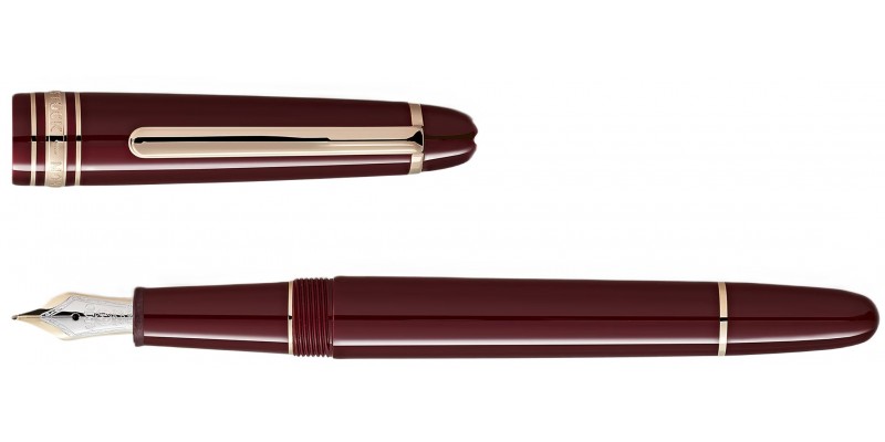 Montblanc Meisterstück Burgundy Red Classique Fountain Pen