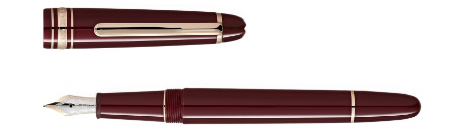 Montblanc Meisterstuck Burgundy Red Classique Stilografica