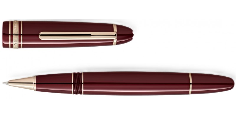 Montblanc Meisterstuck Burgundy Red LeGrand Roller