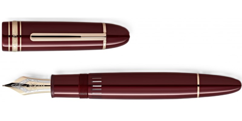 Montblanc Meisterstuck Burgundy Red 149 Stilografica