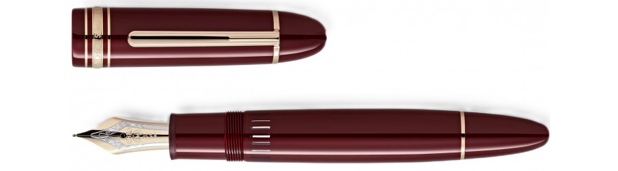 Montblanc Meisterstuck Burgundy Red 149 Stilografica