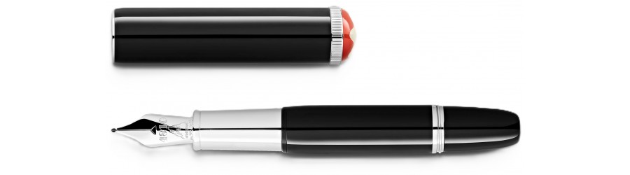 Montblanc Heritage Rouge Et Noir Baby Stilografica
