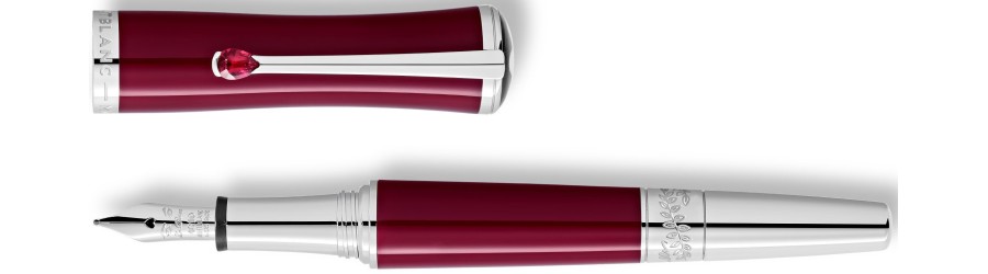 Montblanc Maria Callas Animation Ruby Fountain Pen