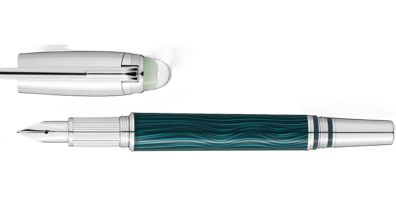 Montblanc Starwalker PolarGreen Metal Stilografica