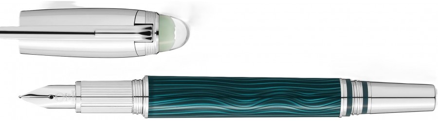 Montblanc Starwalker PolarGreen Metal Stilografica