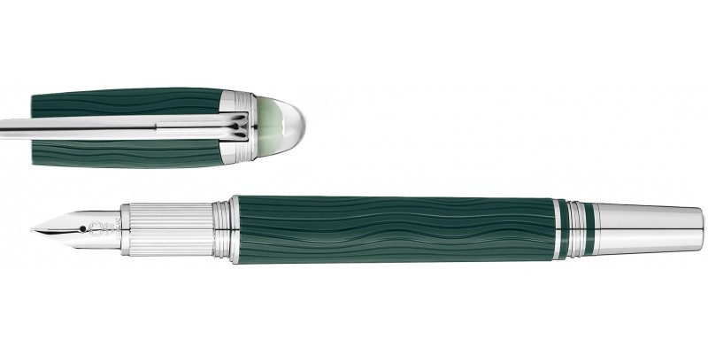 Montblanc Starwalker PolarGreen Resin Stilografica