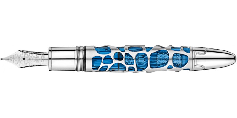 Montblanc Skeleton Blue Hour 