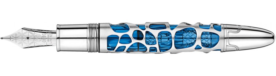 Montblanc Skeleton Blue Hour 