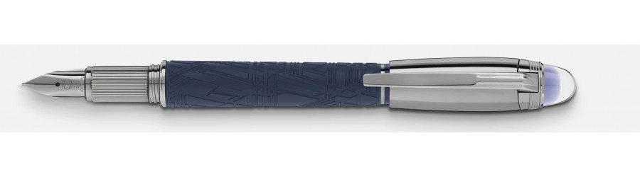 Montblanc Starwalker SpaceBlue Doue Stilografica