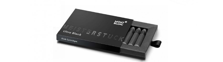 Cartucce Montblanc Ultra Black 