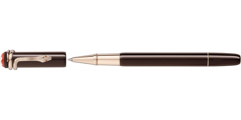 Montblanc Heritage Rouge et Noir - Roller :Brown
