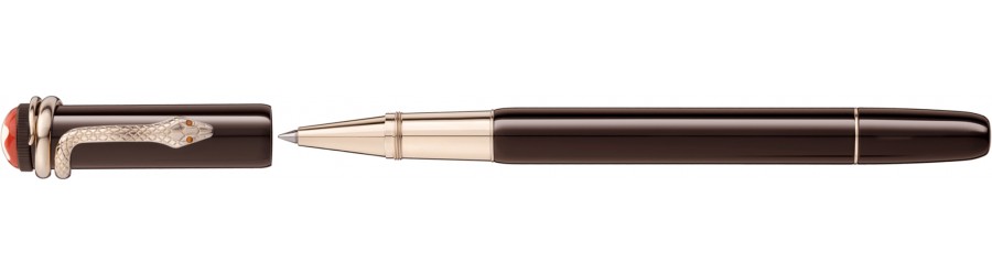 Montblanc Heritage Rouge et Noir - Roller :Brown