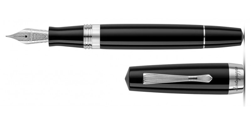 Montegrappa Elmo 02 Plus Black Fountain Pen