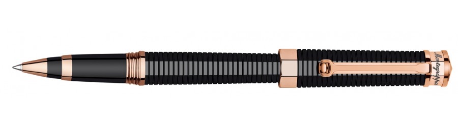 Montegrappa NeroUno Linea Red Gold - Roller 
