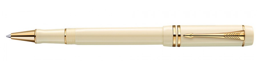 Parker Duofold 2014 - White Ivorine - Roller 