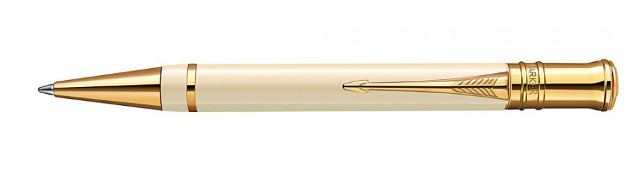 Parker Duofold 2014 - White Ivorine - Ballpen 