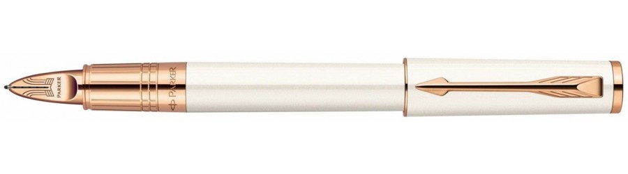 Parker Ingenuity - Lacca bianca Slim - Penna Stilografica