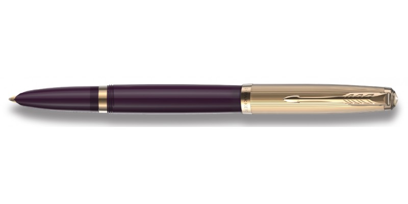 Parker 51 Stilografica Plume GT 18kt