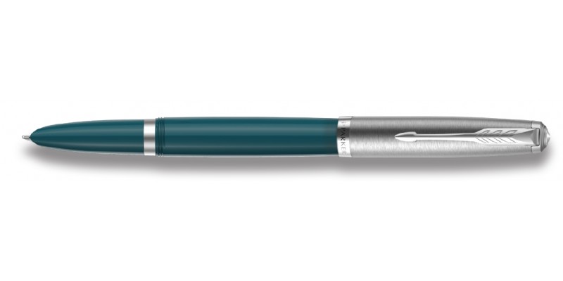 Parker 51 Stilografica Teal Blue CT