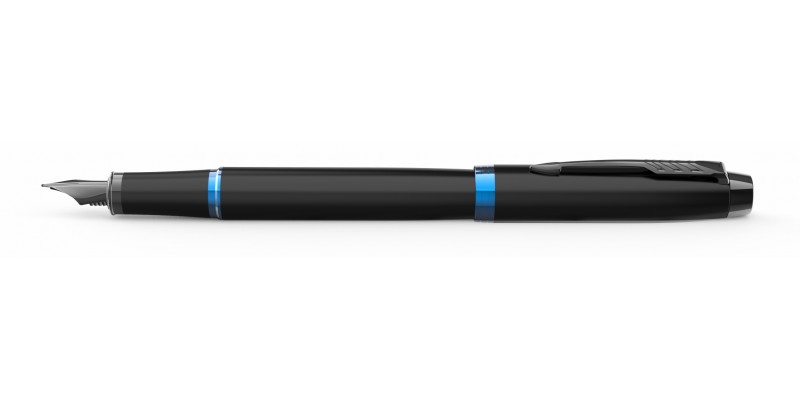 Parker IM Vibrant Ring Fountain Pen Marine Blue