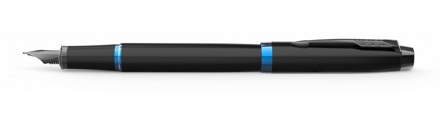 Parker IM Vibrant Ring Fountain Pen Marine Blue