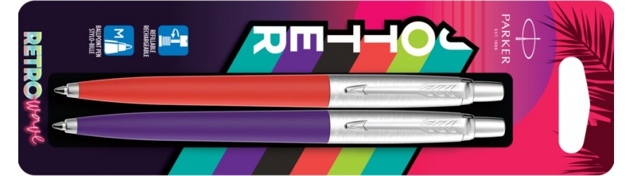 Parker Jotter Retrowave - Purple Coral