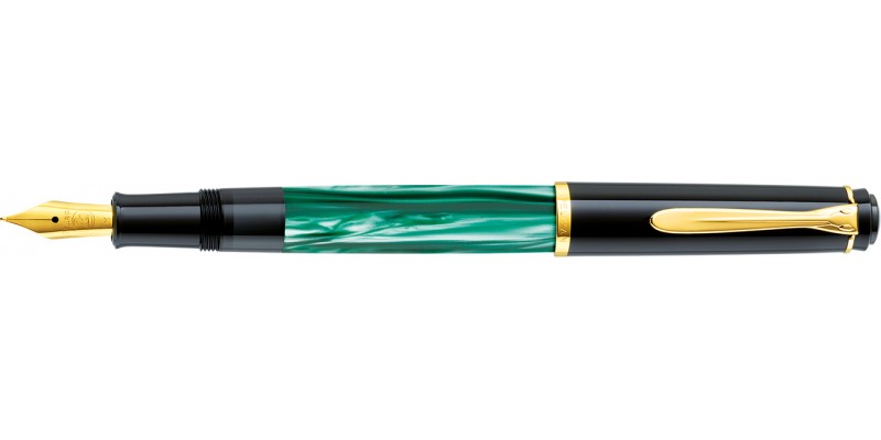 Pelikan M200 Green Marbled