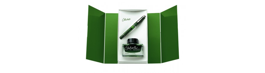 Pelikan M205 Olivine con Inchiostro 