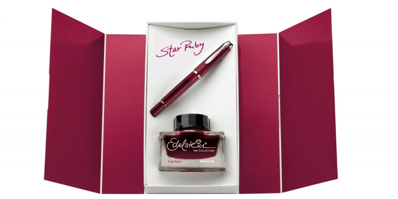 Pelikan M205 Star Ruby con inchiostro 