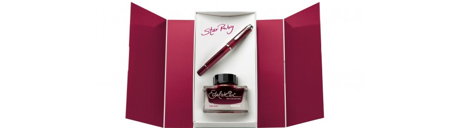 Pelikan M205 Star Ruby con inchiostro 